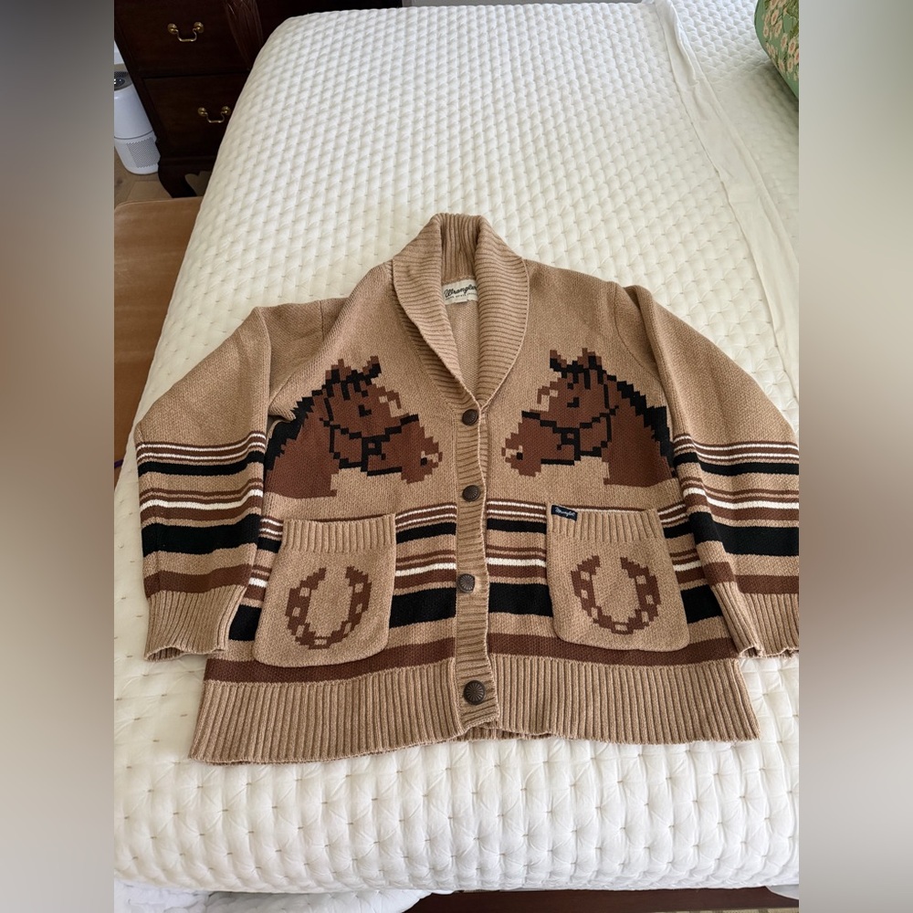 Wrangler Western Cardigan Sweater